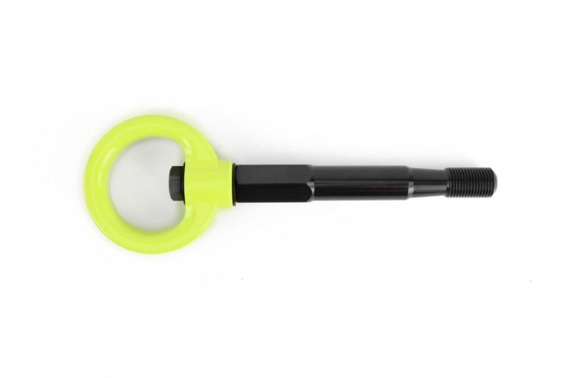 Subaru WRX STI Tow Hook Kit - Front - Perrin Performance - Neon Yellow - `15-`17